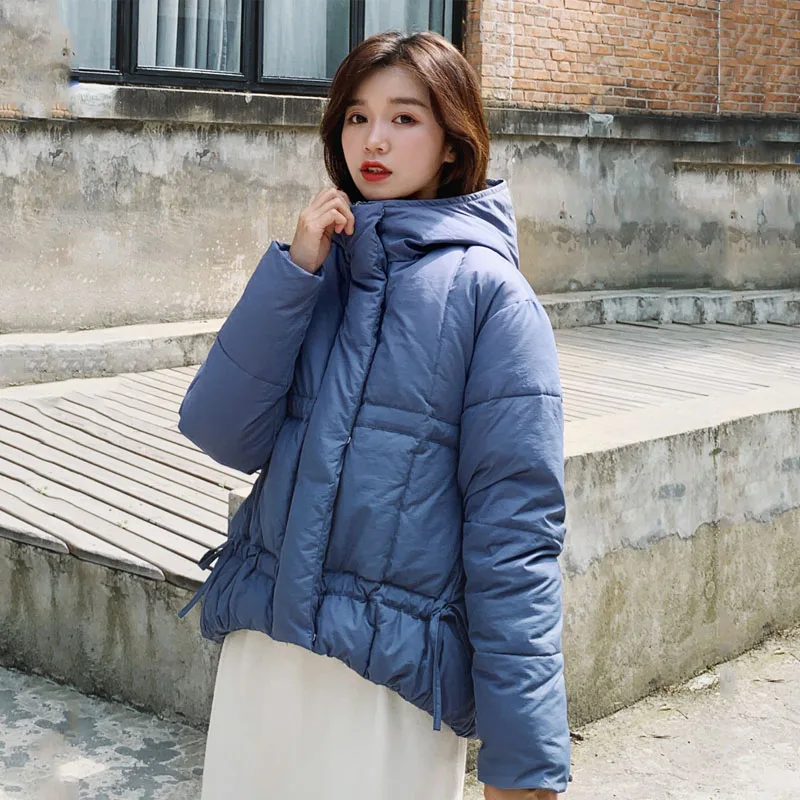 

Winte jacket women high quality down coat female new long slim 2020 solid color female Jackets zip fur collar women down Jacket