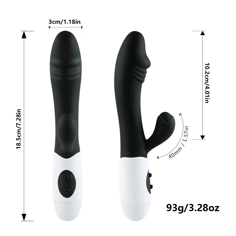 G Spot Dildo Rabbit Vibrator for Women 10 speeds Vagina Clitoris stimulator Dual Vibration Sex Toy adult sex products | Красота и