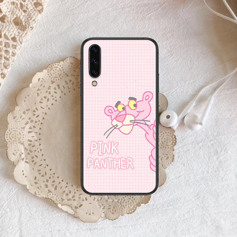 

Pink Cute Funny Naughty Panther Phone Case Cover For Samsung Galaxy A7 9 8 10 20 20e 21 S 30 30S 31 41 50 50S 51 70 71 91 black