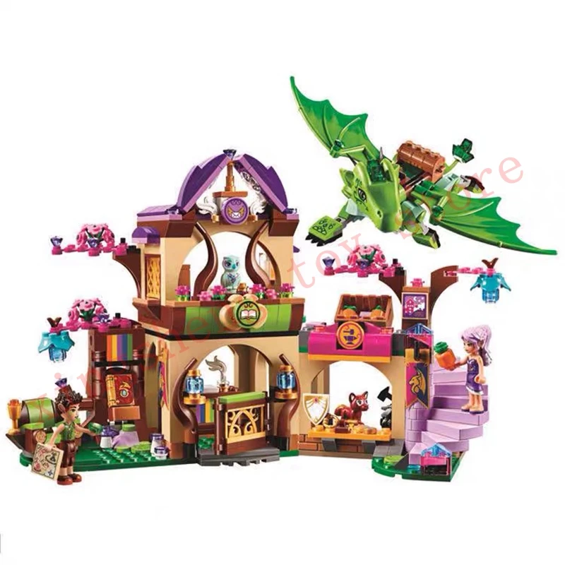 DIY Bela Elves 10549 the dragon Sanctuary строительные блоки Обучающие игрушки серии друзей