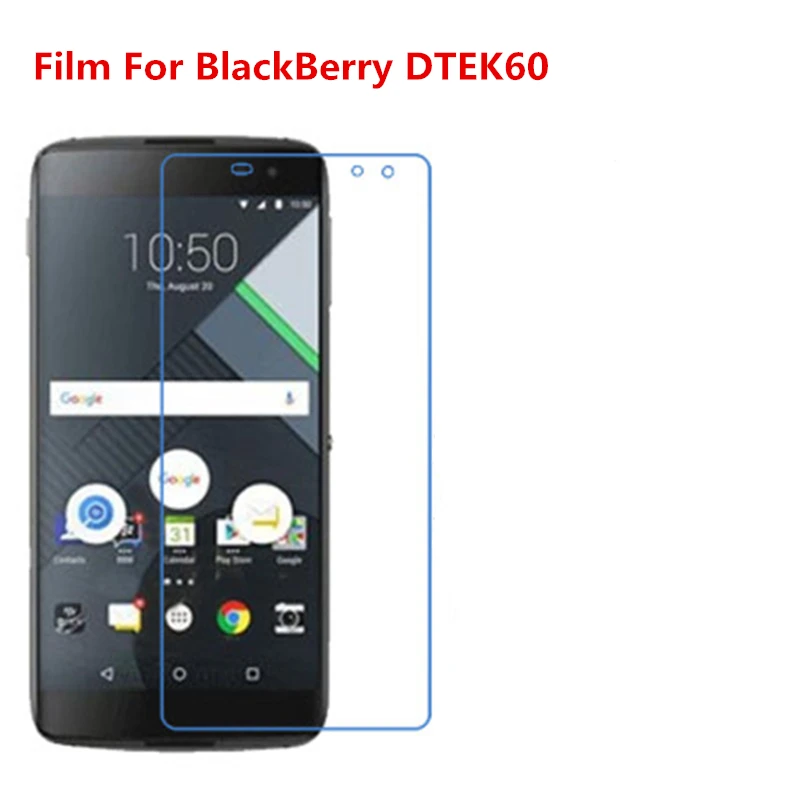 1/2/5/10 шт. ультратонкая прозрачная защитная пленка для HD ЖК-экрана с тканевой пленкой для очистки для BlackBerry DTEK60.