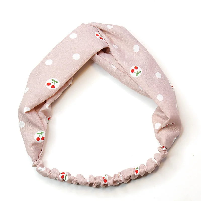 Повязка на голову с цветочным рисунком модная Оригинальная летняя повязка 2018 |