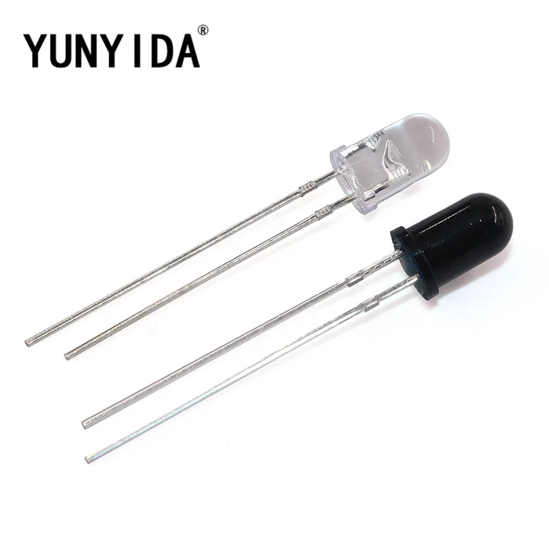 10 пар в комплекте 3 мм инфракрасная передающая трубка светодиод + инфракрасный