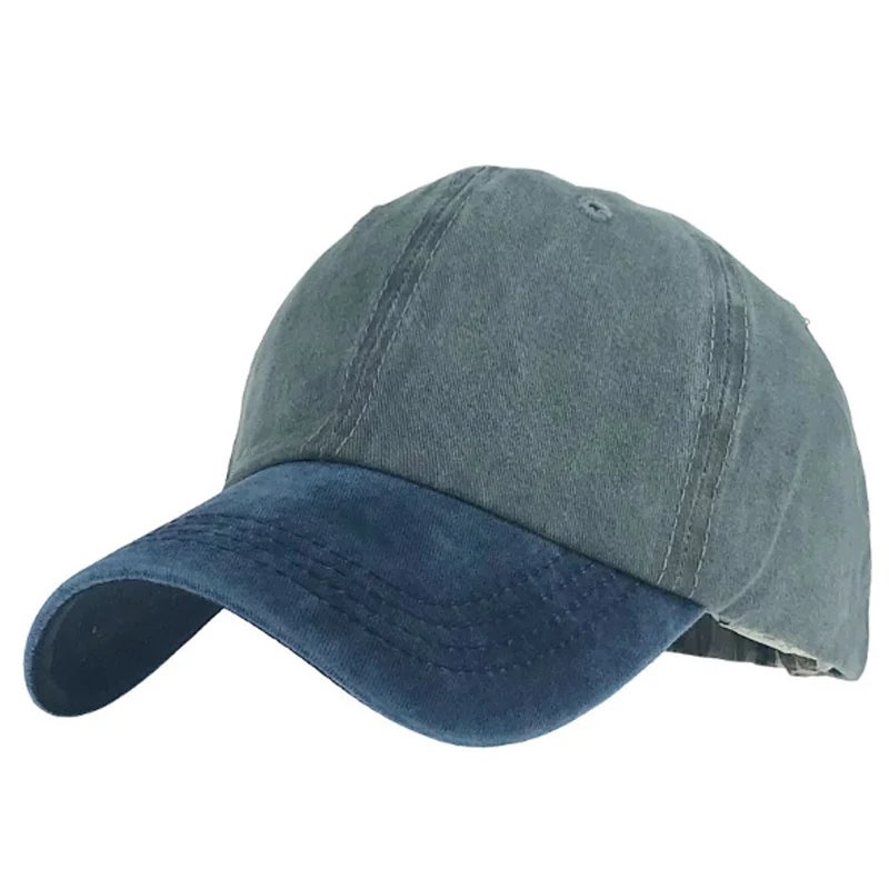 7 цветов помытые хлопковые бейсбольные однотонные кепки Snapback кепки хип хоп для женщин и мужчин Bone шапки модные повседневные папа Casquette Gorras - Цвет: 03