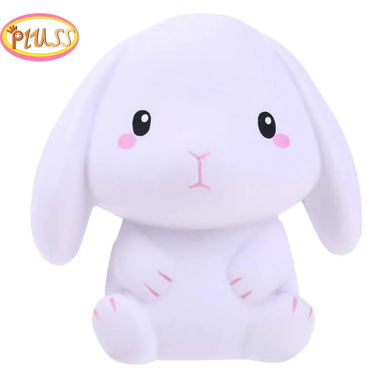 Jumbo Rabbit Squishy Kawaii Simulation Squishies Cream Scented Slow Rising Creative Soft Squeeze Stress Relief Funny Kid Gift jumbo cheese chocolate biscuits cute squishy slow rising soft squeeze fidget toy scented relieve stress funny kid xmas gift