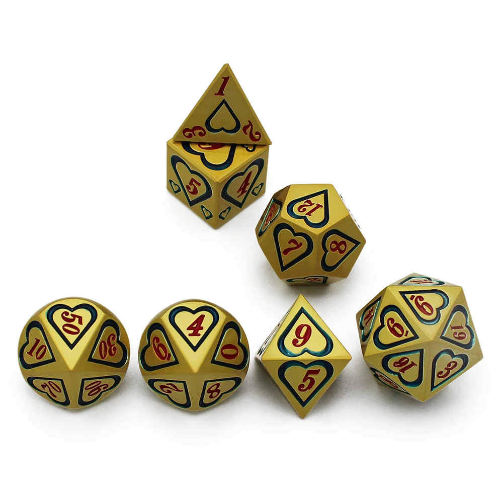 2020 Новый DnD металлические кости ролевые игры MTG включают в себя кубика разные