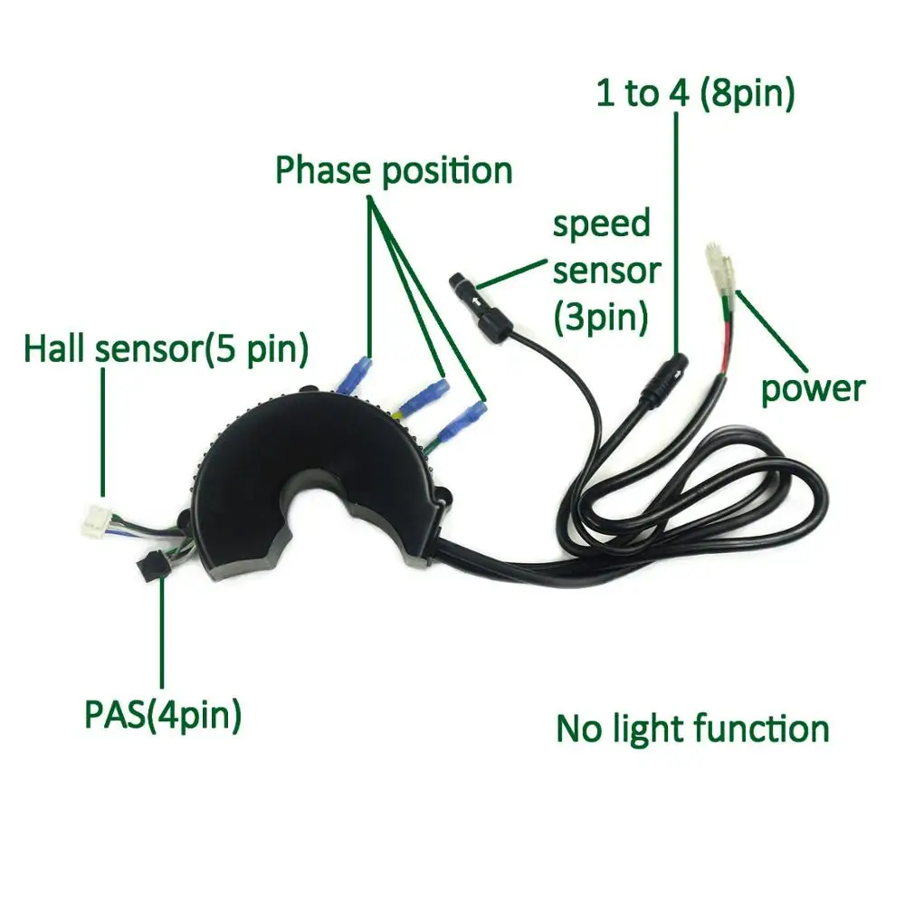 Контроллер двигателя BAFANG Mid Sinewave 6 9 Mosfets 36 в 250 Вт 350 500 48 750 1000 контроллер Bafang для BBS01