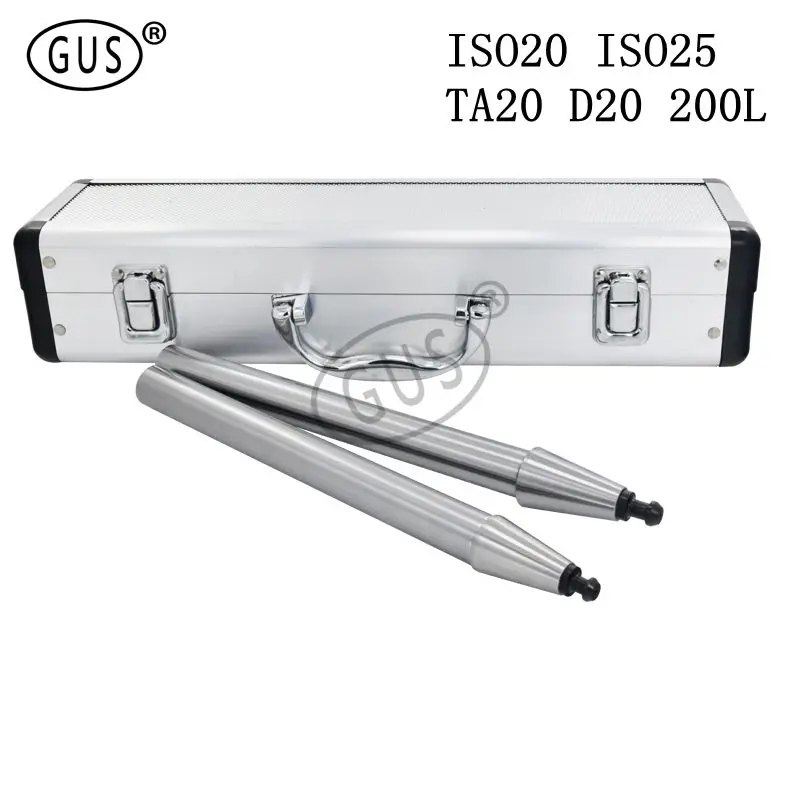 

0.002 runnout high precision ISO20 ISO25 TA20 D20 200L length spindle bar CNC machine test rod taper spindle test rod ISO holder