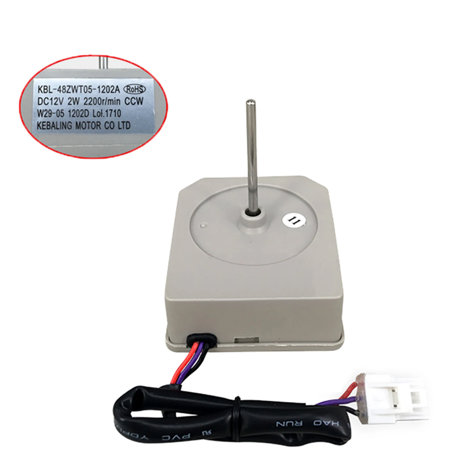 Двигатель вентилятора холодильника Реверсивный вращающийся двигатель для Omar