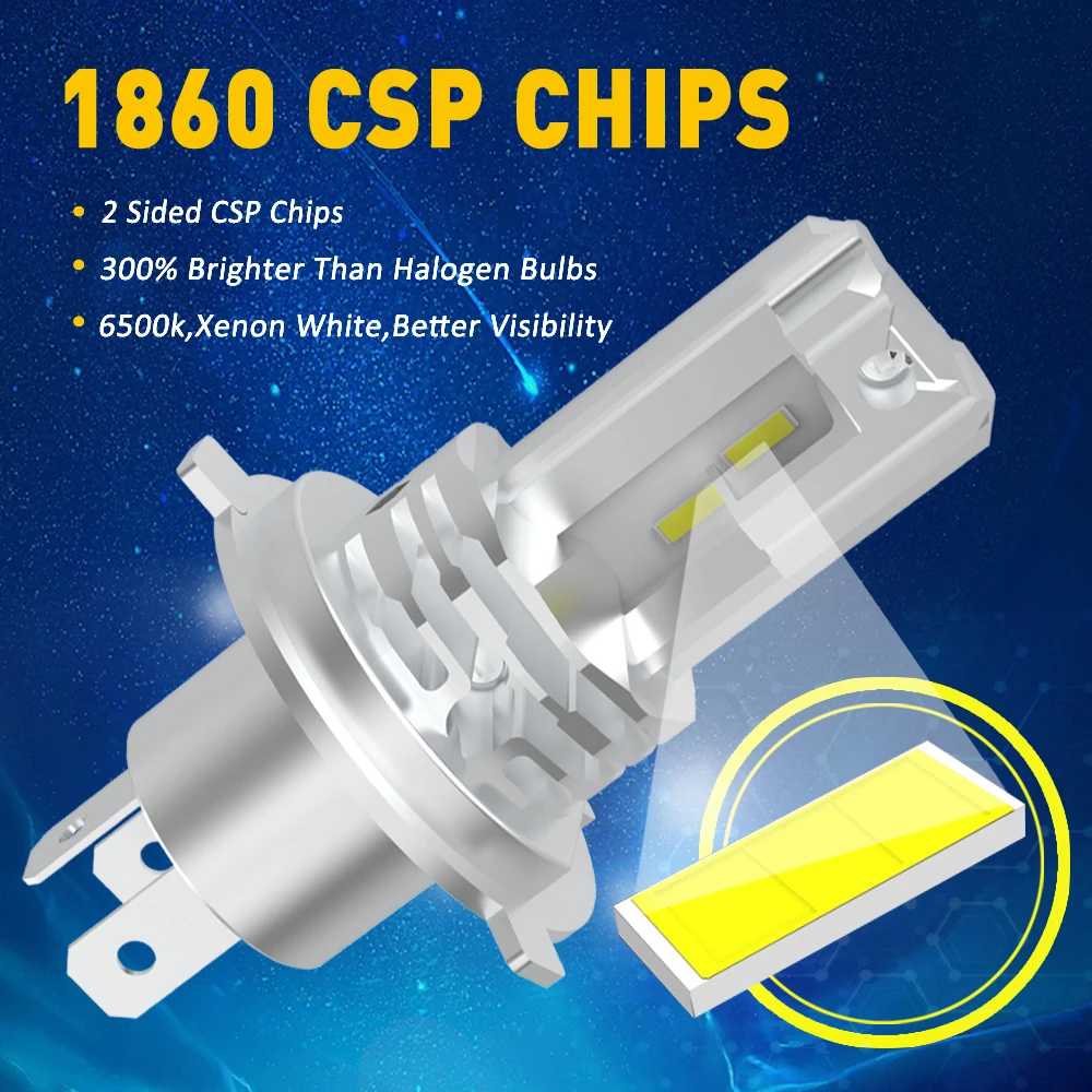 H4 9005 H8 H11 светодиодный Противотуманные фары 12V 9006 HB4 HB3 лед лампы на дневные ходовые