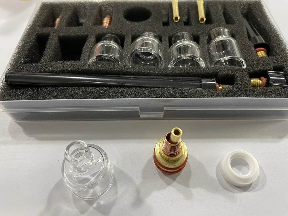

4#,5#,6#,7#,8# Cups Pyrex Glass Nozzle Kit For WP9/20 ARC Tig Welding
