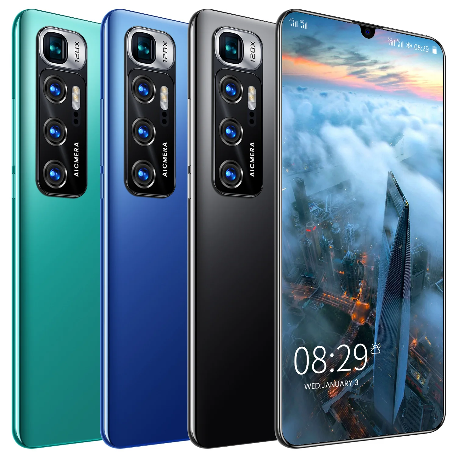 Новый смартфон M16pro большой экран на платформе 6 5 сотовый телефон | Мобильные