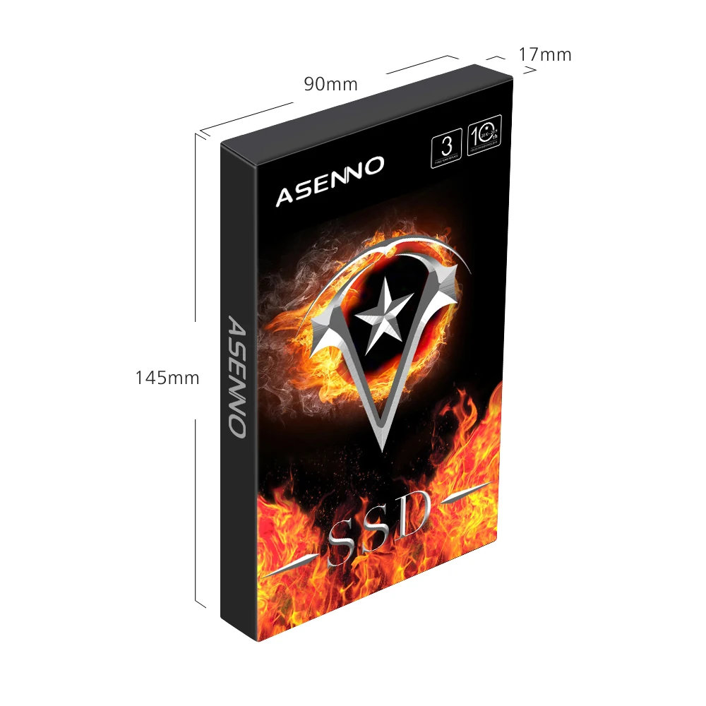 Твердотельный накопитель Asenno SSD m2 128 ГБ 256 512 1 ТБ M.2 2280 NVME PCIE внутренний жесткий диск