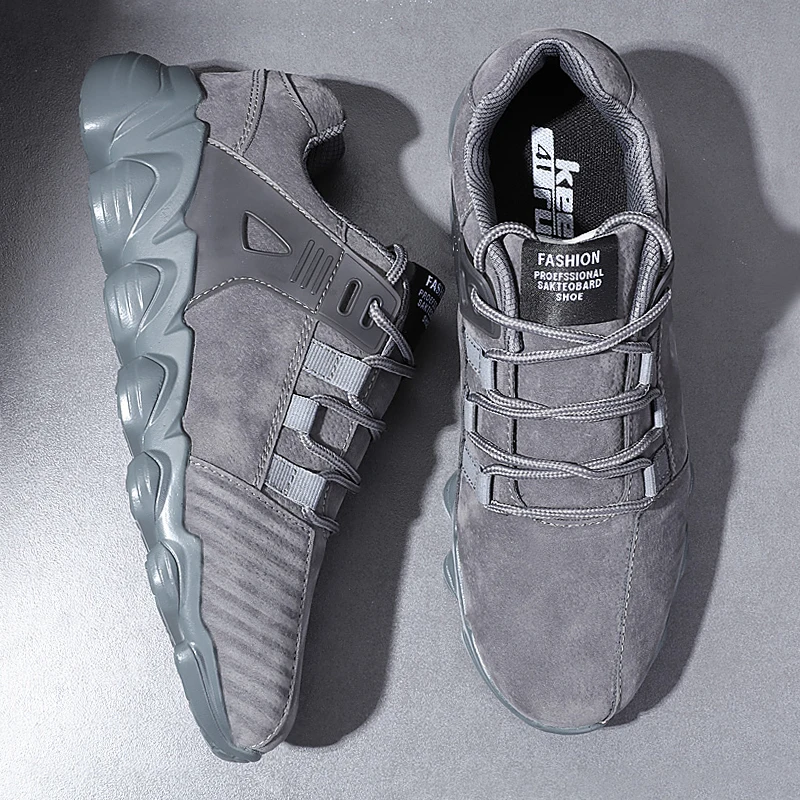 

Fashion sneakers 2019 new men shoes adult breathable casual trainers comfortable thick sneakers large size 39-46 chaussure homme