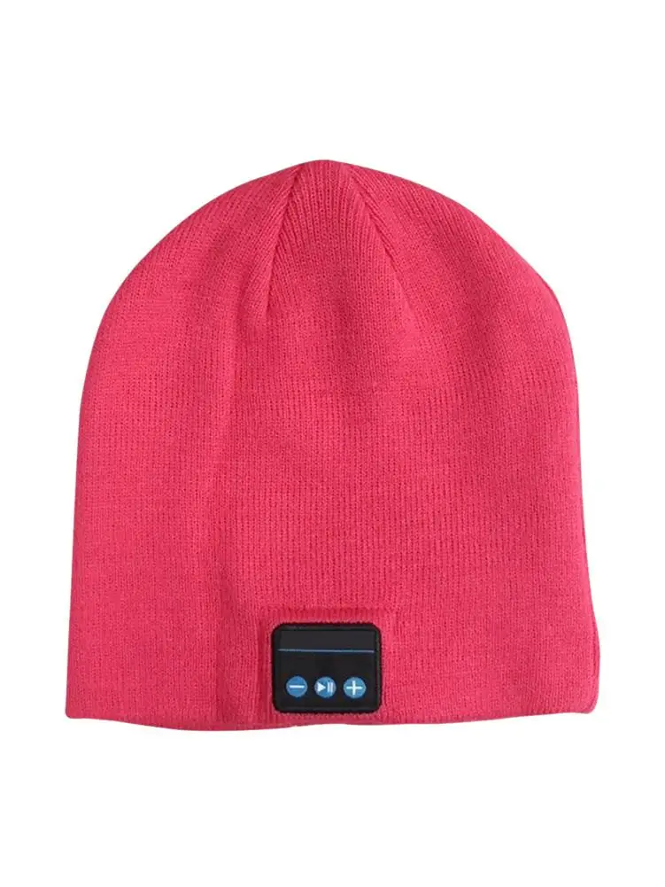 Bluetooth наушники шапка супер мягкое трикотажное музыкальное бини без полей