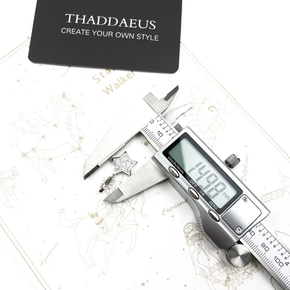 Подвеска звезда для мужчин и женщин подвеска из серебра 2020 пробы браслета весна