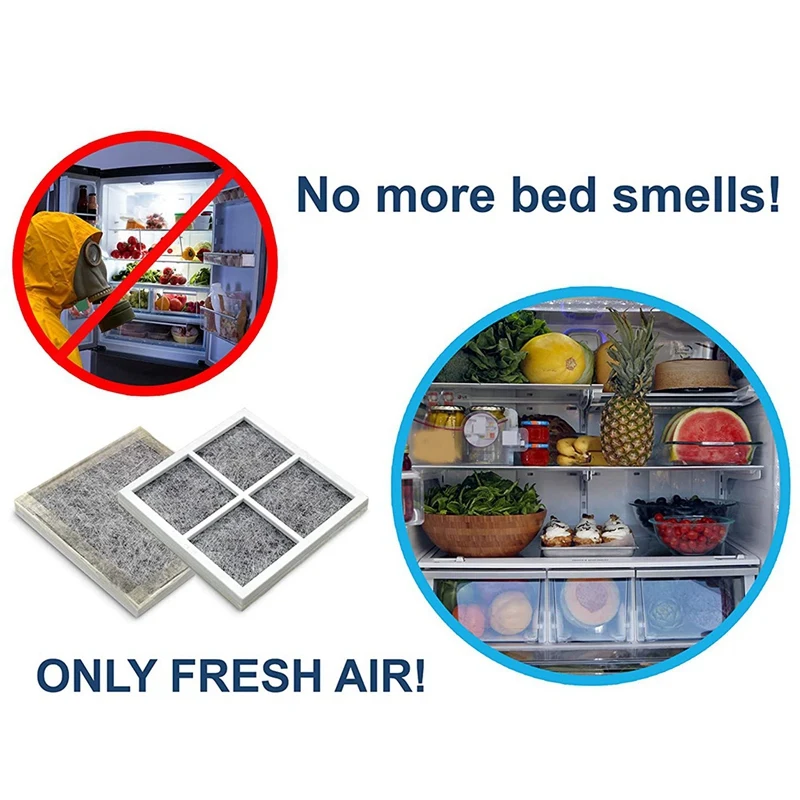 AD-12Pcs фильтр сетки холодильник воздушные фильтры Замена части холодильника для LG
