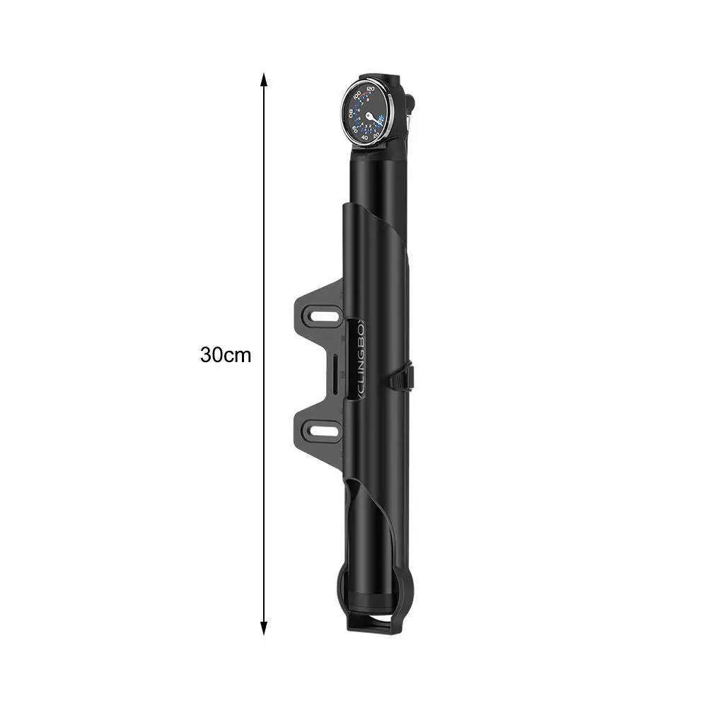 

Bicycle Pump Electric High Pressure Aluminum Alloy Air Pump Portable Tire Inflator Motorcycle Bicycle Electric Air Pump