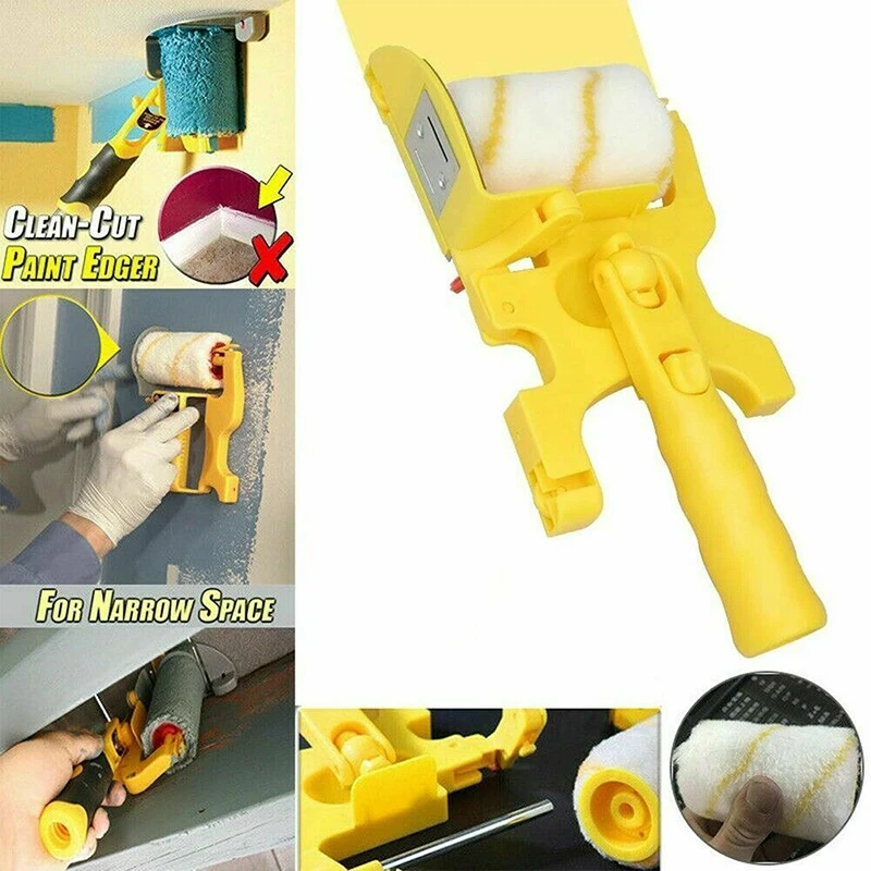 

Newly Wall Edge Clean-cut Brush Roller Paint Brush Set Multifunctional Clean-Cut Paint Edger MK