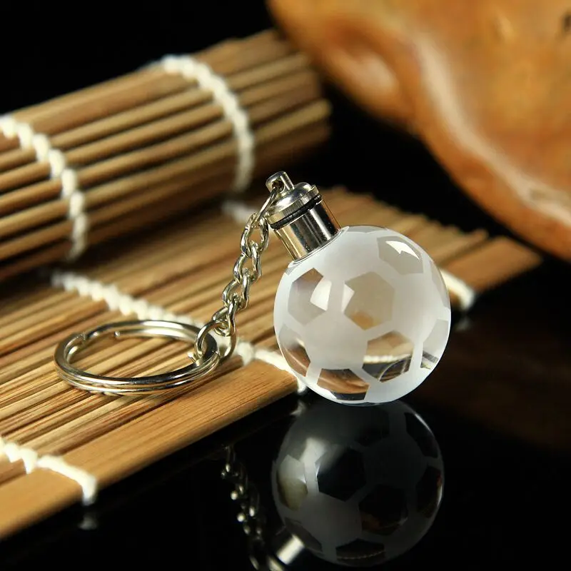 С украшением в виде кристаллов Светодиодные Красочные светильник брелок для