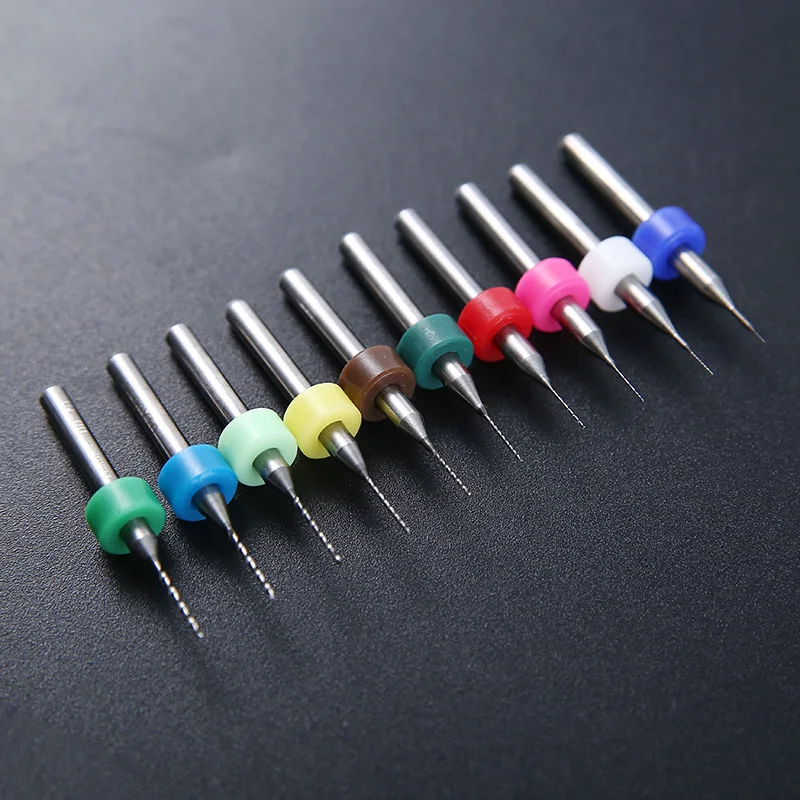 10 шт./компл. твердосплавные сверла из твердого сплава печатная плата набор сверл