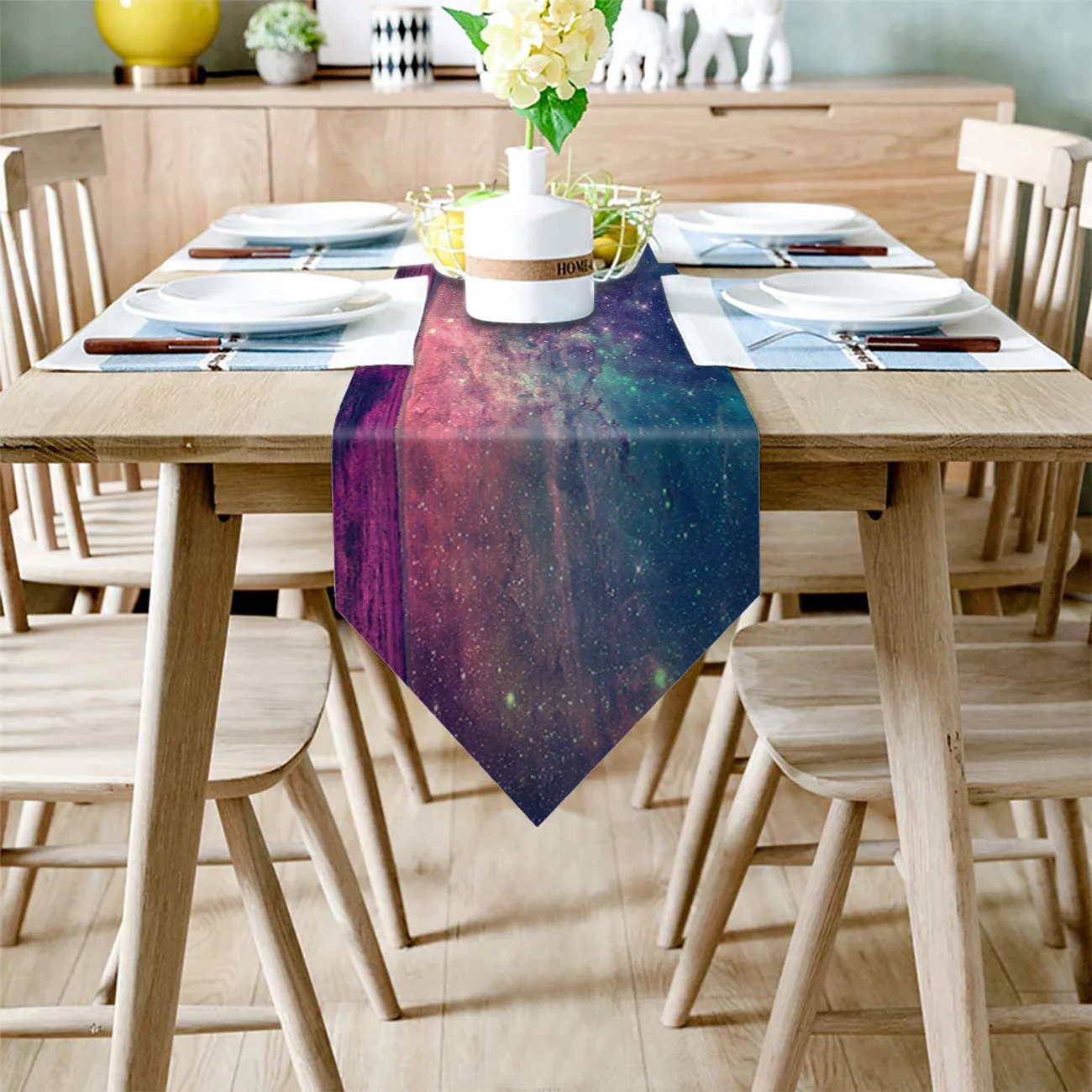 Настольные бегуны современные фантастические пейзажи небо Луна пространство