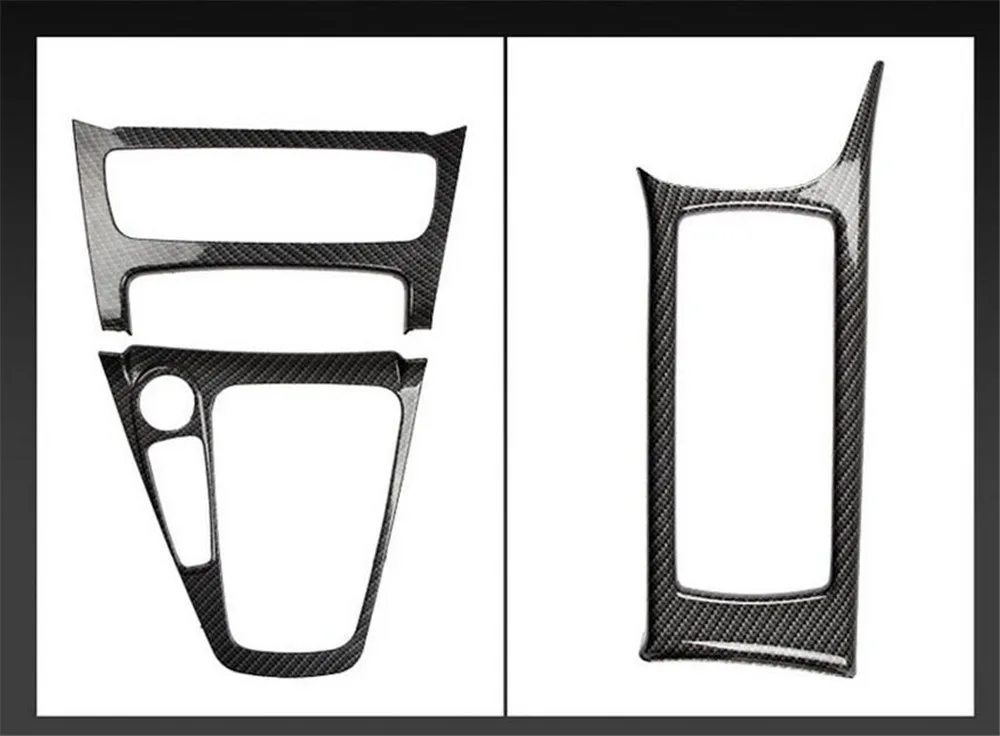 Car Styling Accessories Gear Panel Water Cup Holder Trim Decorative Sticker For Ford Focus 3 mk3 Sedan Hatchback