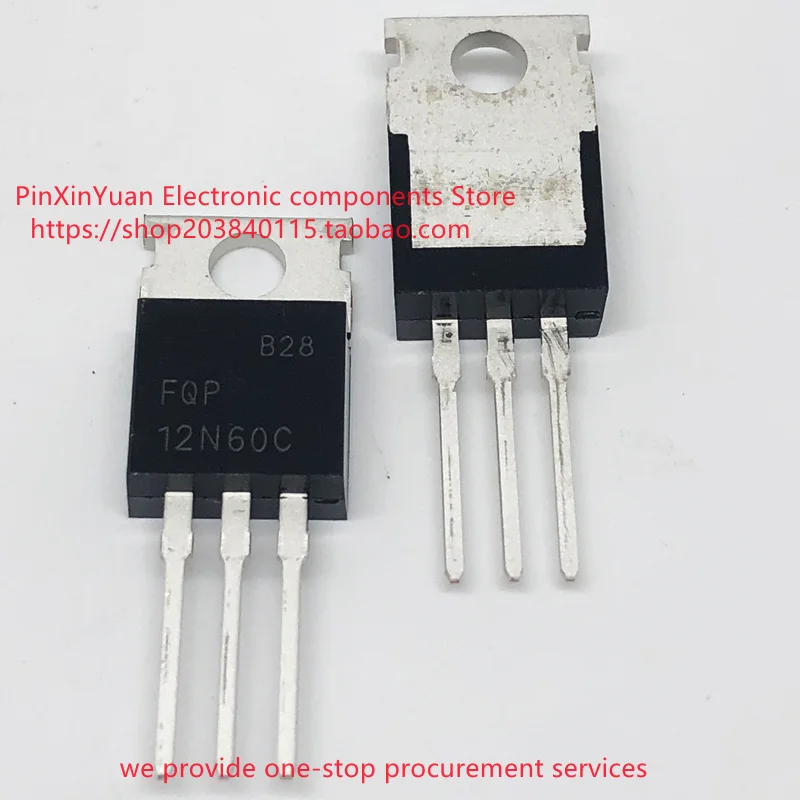 New original 5PCS/LOT 12N60C MOS field effect transistor FQP12N60C TO-220 iron seal 12A600V In stock | Integrated Circuits