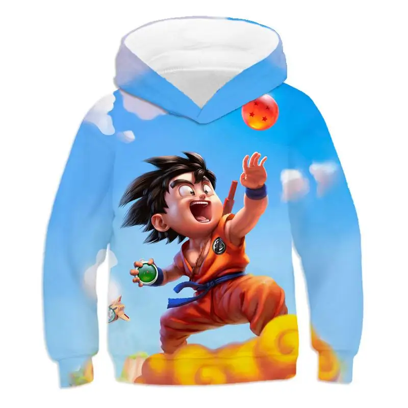 Лидер продаж Обувь для косплея Аниме толстовки Dragon Ball Z Goku Толстовка 3D худи на