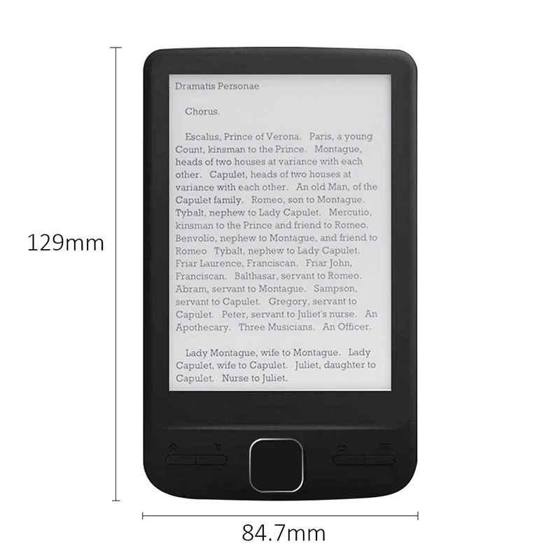 

ALLOYSEED BK4304 Ultra Thin eBook eReader 4.3 inch OED e-ink Screen Digital e-Book Reader 4GB/8GB/16GB Electronic Book Readers