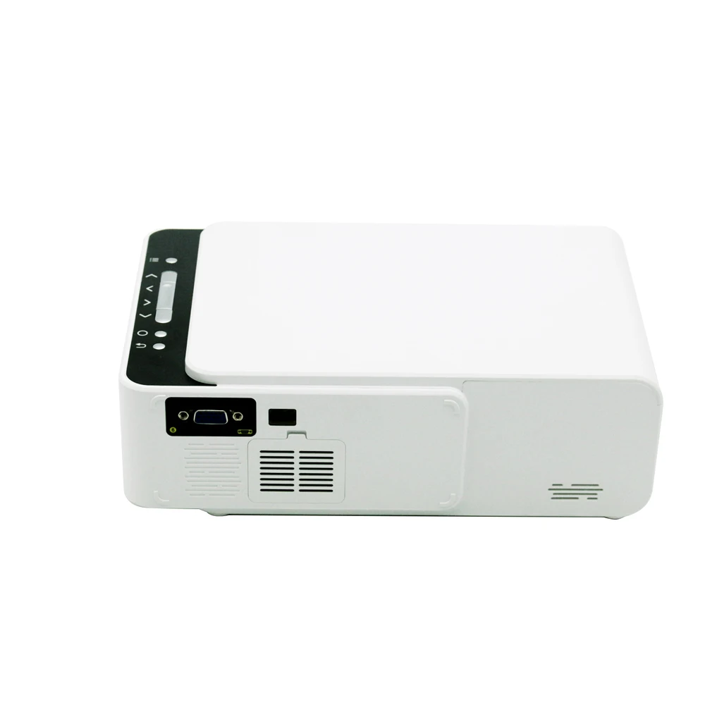 T5 светодиодный проектор 800*480 разрешение 1080 HD портативный видео проектор wifi Reay USB HDMI SD аудио Проектор для домашнего кинотеатра