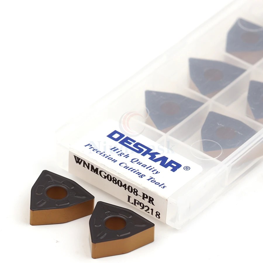 

Free shipping WNMG080404-PR LF9218 WNMG080408-PR LF9218 highquality Carbide CNC Lathe turning insert to cut stainless steel well