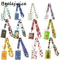 lanyard neck strap art anime fashion lanyards bus id name work card holder accessories decorations kids friends couple gifts
