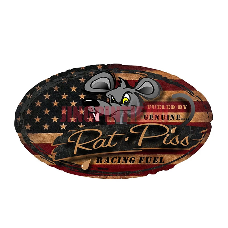

Car Stickers Vinyl Motorcycle Decal Car Window Body Decorative Creative Rat Rod Rat Piss Racing Fuel Personality Car Stickers