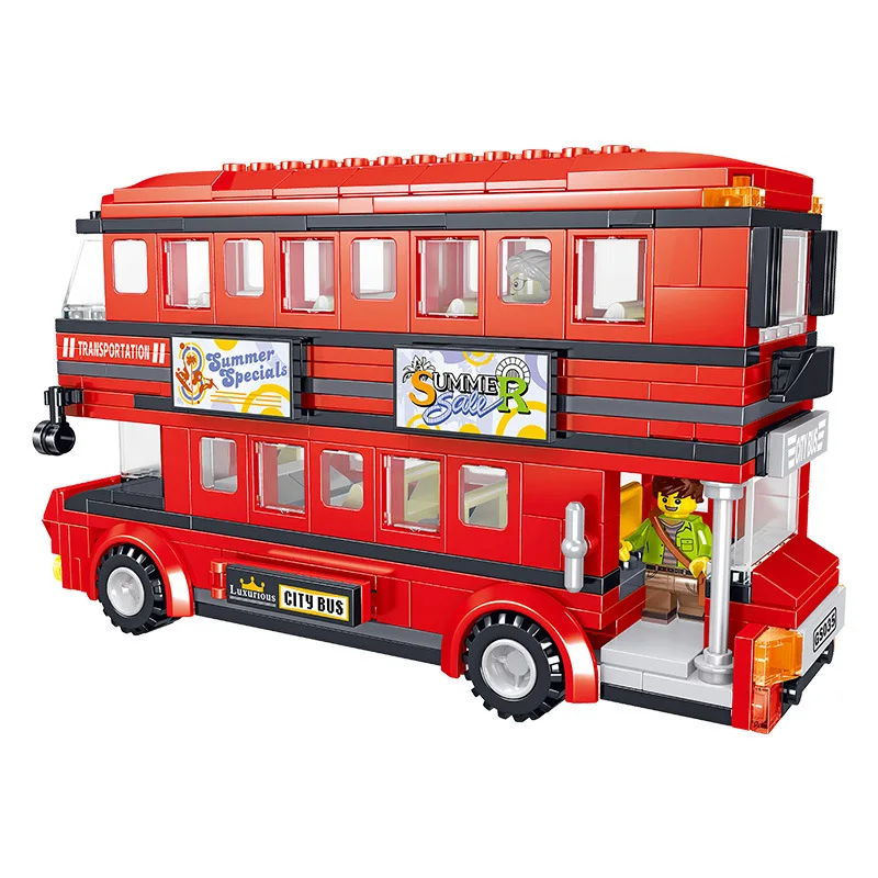 Сборные блоки для мальчиков и девочек 322 Шт Тяжелые самосвальные строительные