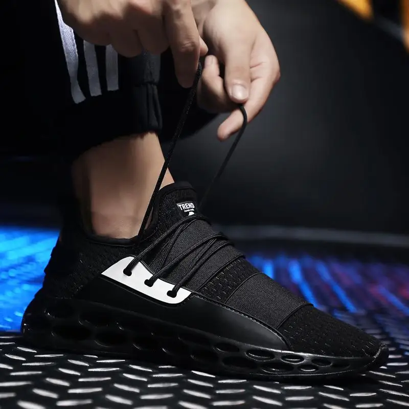 

Shoes Men Running Training Sneakers Trend Breathable Male Outdoor Lightweight Sneakers Mesh Soft Jogging Tennis Men Shoe Fashion