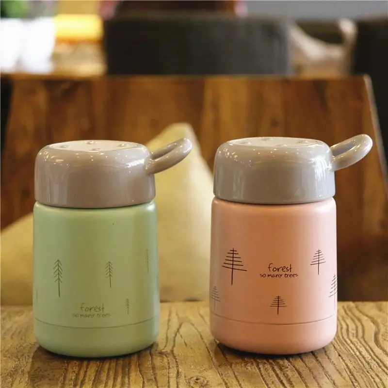 300 мл нержавеющая сталь милая Вакуумная чашка мультфильм Bento Box Портативный суп