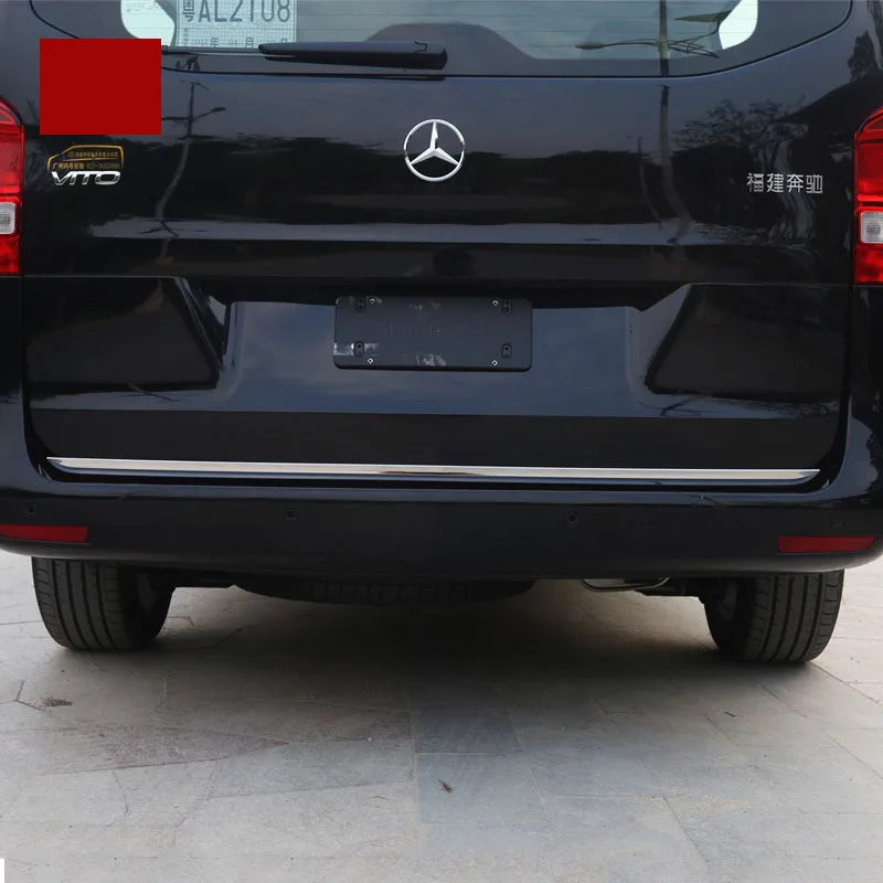 Lsrtw2017 из нержавеющей стали автомобиля задние двери планки для mercedes benz vito w447