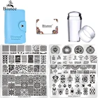 Набор для стемпинга ногтей Biutee2020, пластина скребок для стемпинга, цветок, 15 пластин, 1 штамп, 2 скребка, 1 сумка для хранения