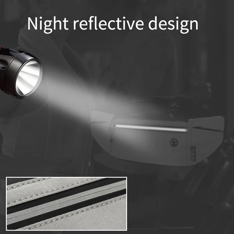 Naturehike Running Sports Waist Gym Bag Cycling Trail Women's Men's Belt Bag For Phone Jogging Male Waist Pack Fanny Pack Pouch