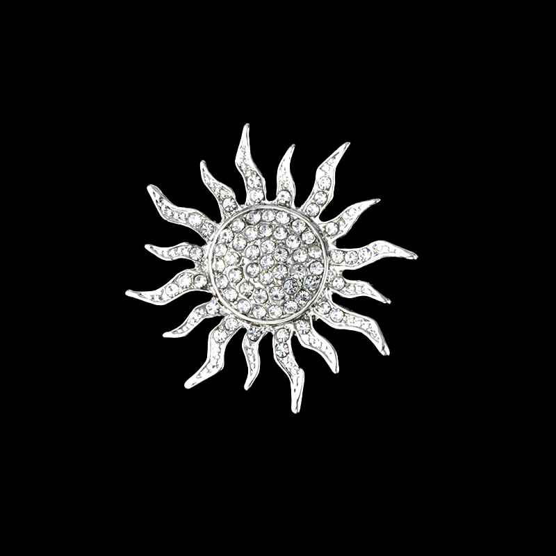 Лидер продаж брошь для костюма в виде подсолнуха мужчин и женщин