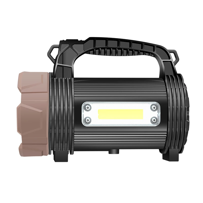 저렴한 휴대용 XHP90 COB LED 손전등 유형-C USB 충전식 방수 폭발 방지 야외 캠핑 랜턴 Searchlig 스포트 라이트