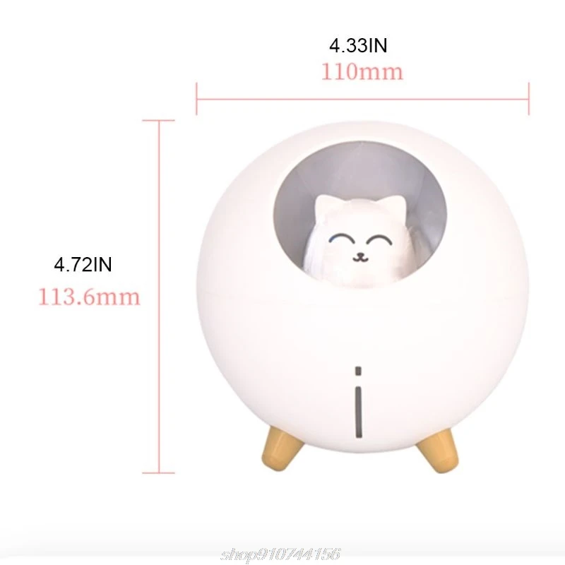 

260ml Color Changing Light Electric Aroma Humidifier Essential Oil Diffuser for Home Car Office UseN05 20 Dropshipping