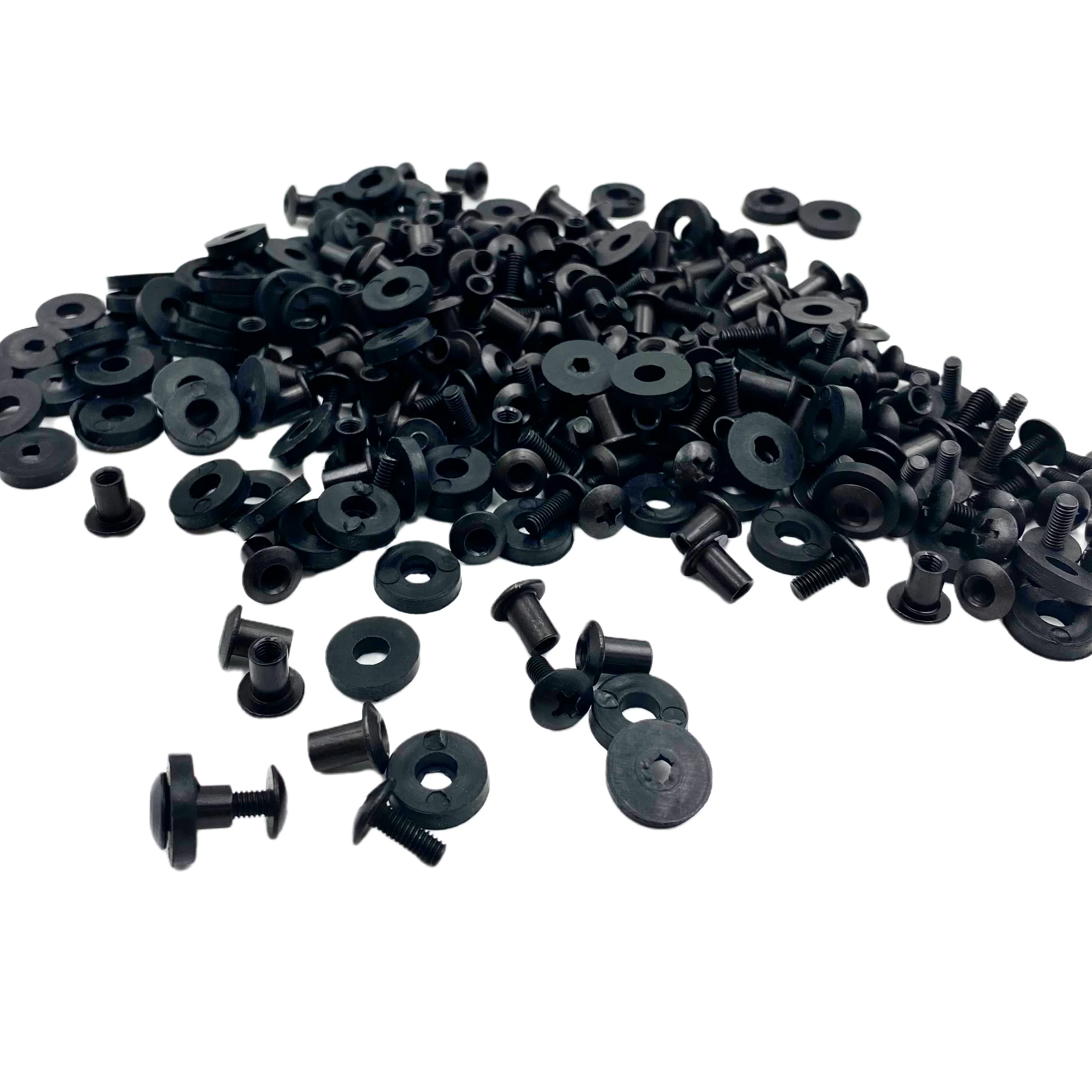 100/комплект черного цвета с крестообразной Головкой Винт Чикаго резиновая шайба