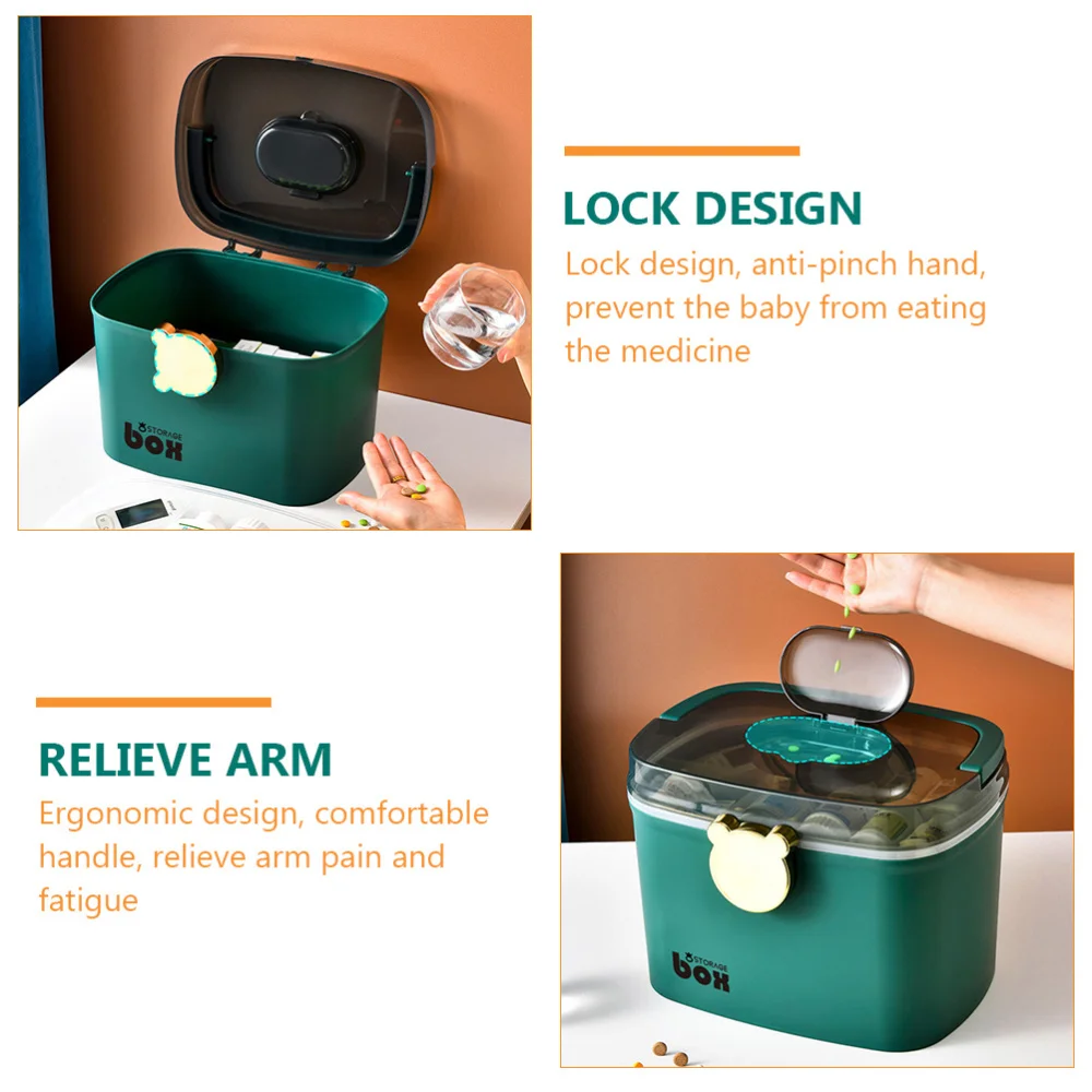 

Storage Box Box Organizer Multi-Functional Portable Medicine Cabinet