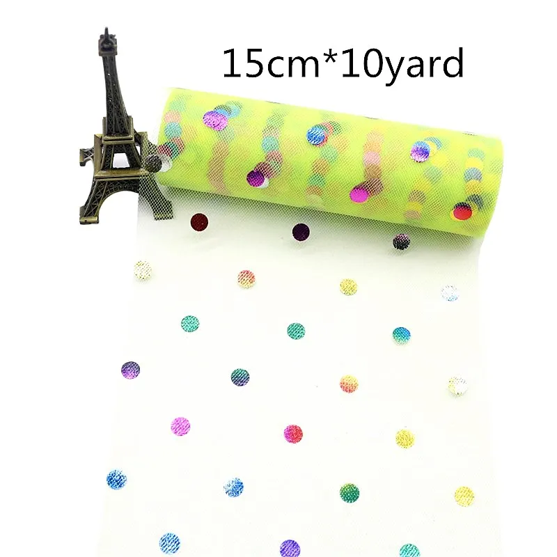 Юбка-пачка из тюля в цветной горошек с блестками юбка-пачка для украшения