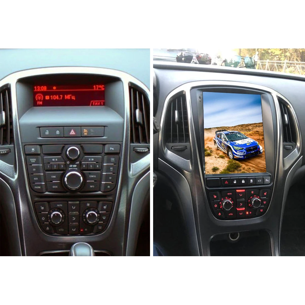 Sinosmart Andriod 8,1 Tesla стиль Vetical экран автомобиля gps Мультимедиа Радио Навигация плеер для Excelle XT/GT ASTRA J 2006