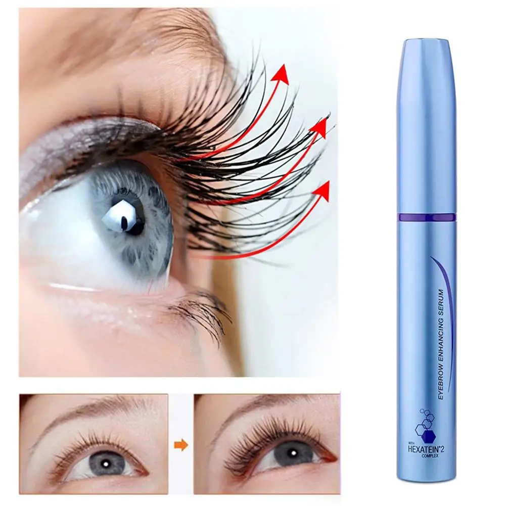 

3ml Eyebrow Eyelashes Growth Serum Hair Eyebrow Fast Growth Liquid Essential Oil Makeup Eyelash Enhancer