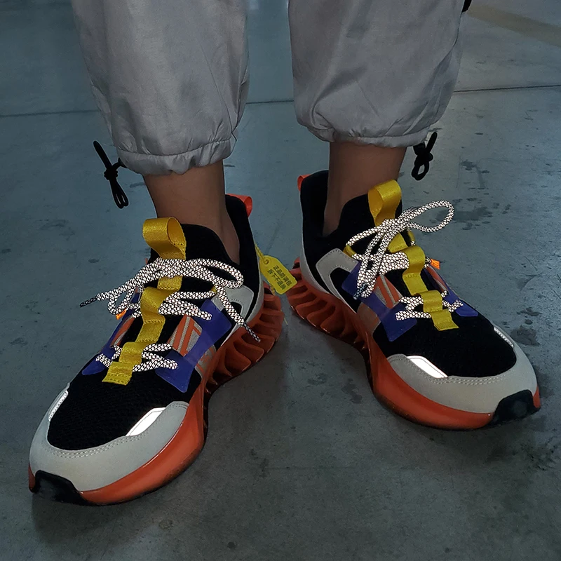 

Fashion Running Shoes for Men Damping Men's Sneakers Comfortable Sports Man Jogging Footwear Outdoor Walking Fitness Trainers