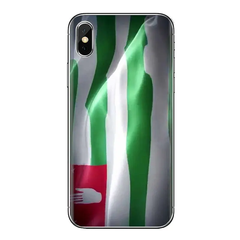 Мягкие прозрачные чехлы с принтом флага Джорджии для iPod Touch Apple iPhone 4 4s 5 5S SE 5C 6 6S 7 8 X